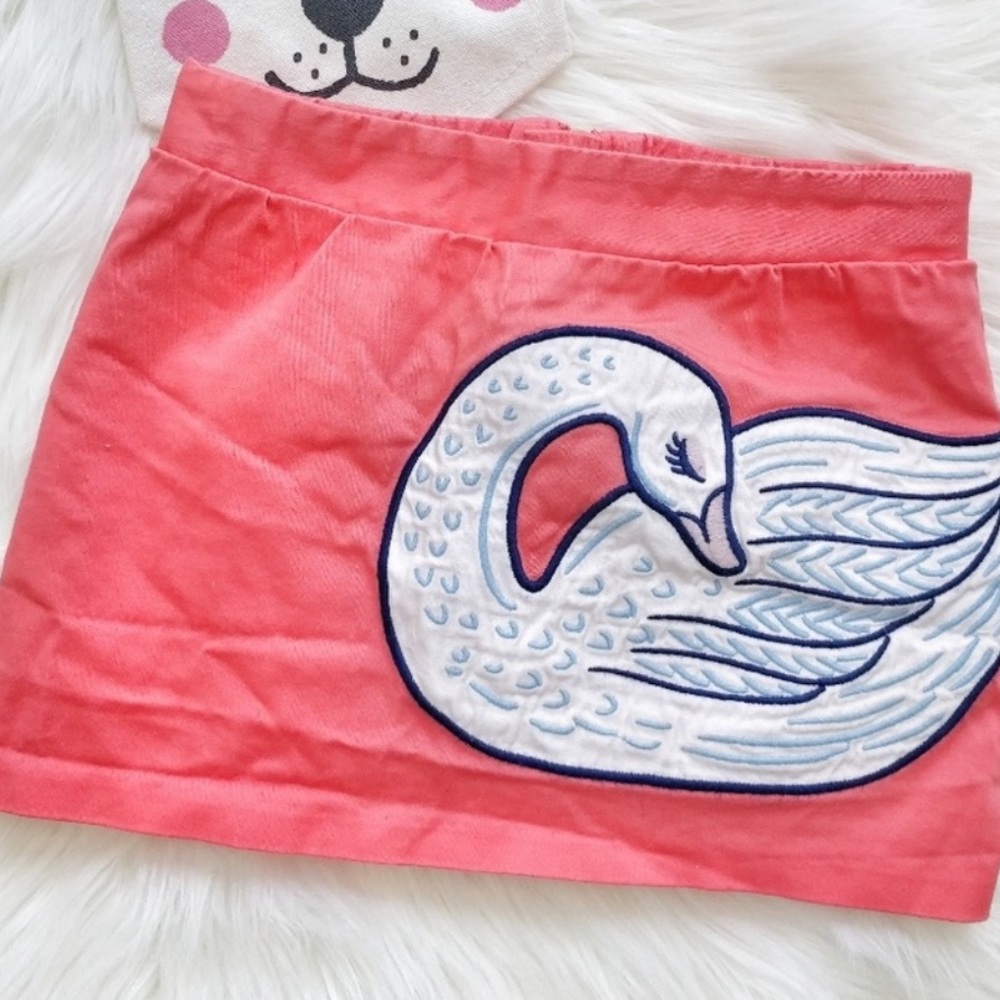 Genuine Kids Girl's Coral Swan Skirt